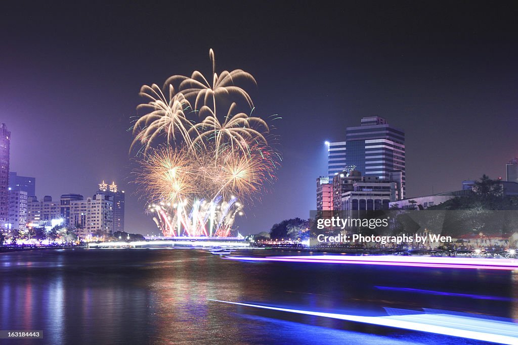 Taiwan pyrotechnics