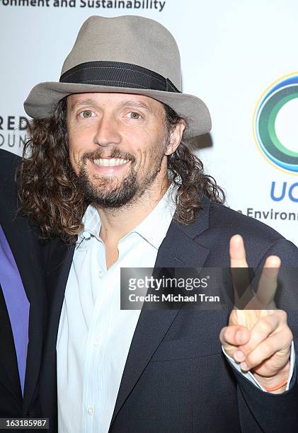 Jason Mraz arrives at the 2nd annual an Evening of Environmental Excellence Gala held at a private residence on March 5, 2013 in Beverly Hills,...