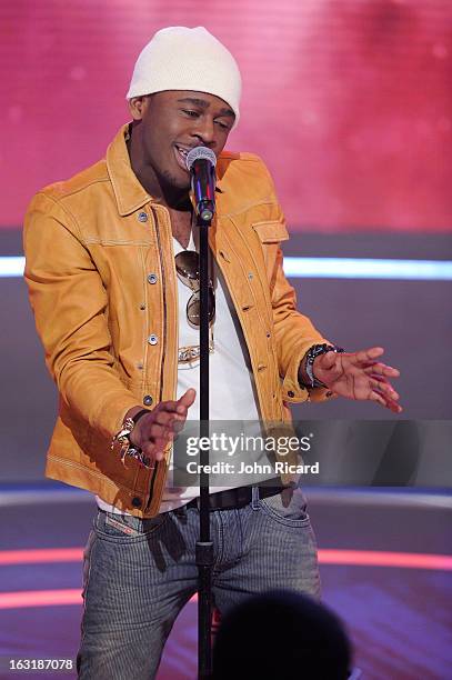 Marcus Canty visits BET's "106 & Park" at BET Studios on March 4, 2013 in New York City.