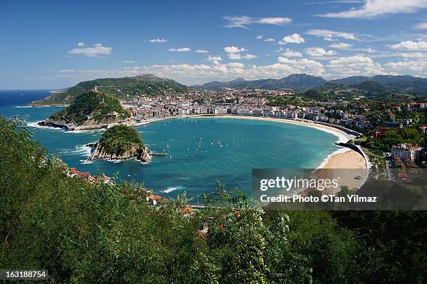 san sebastian - san sebastian spain fotografías e imágenes de stock