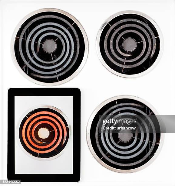 online power - electric stove burner stock pictures, royalty-free photos & images