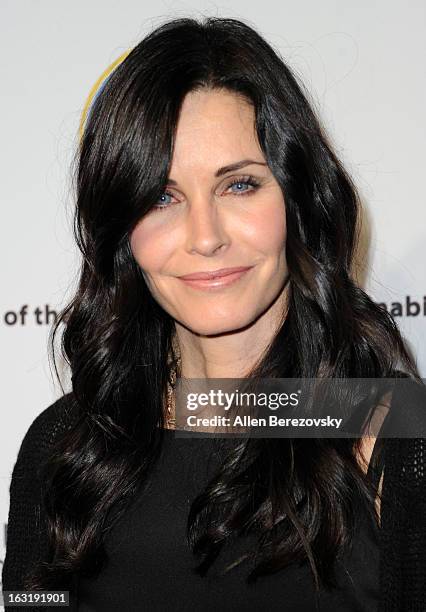 Actress Courteney Cox attends UCLA Institute Of The Environment And Sustainability's 2nd Annual "An Evening Of Environmental Excellence" - Arrivals...