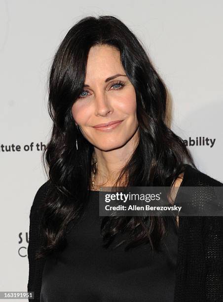 Actress Courteney Cox attends UCLA Institute Of The Environment And Sustainability's 2nd Annual "An Evening Of Environmental Excellence" - Arrivals...