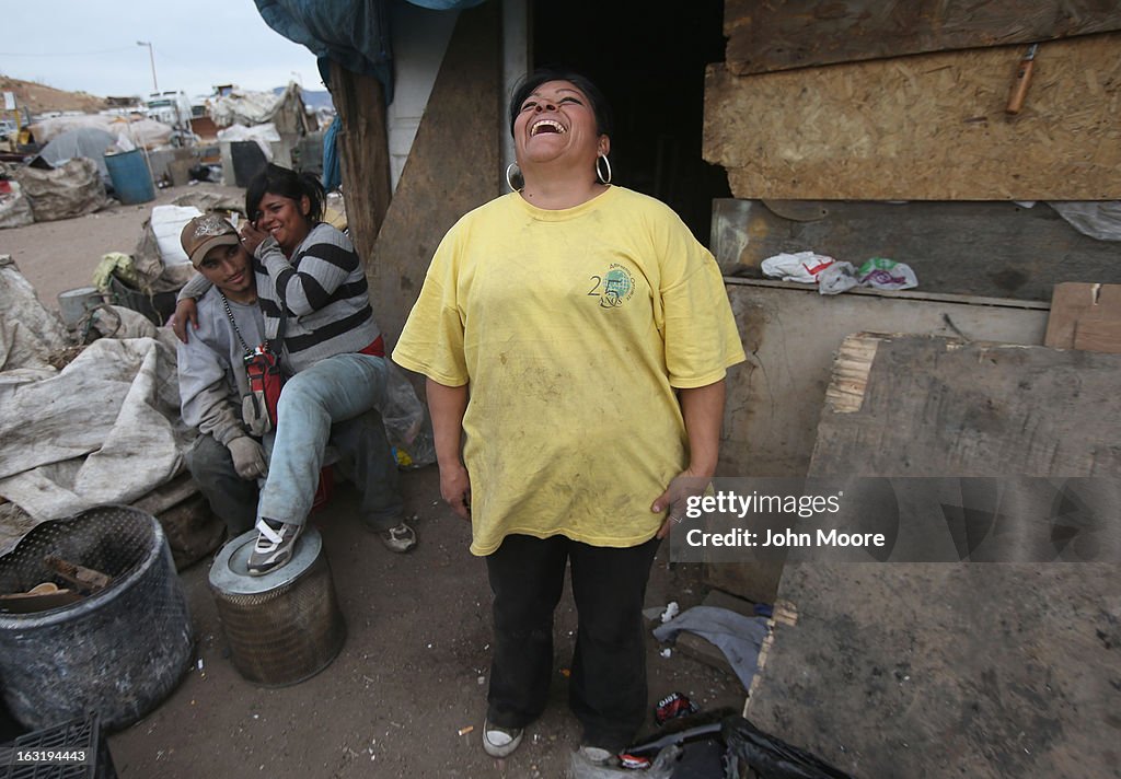 Organization Assists Impoverished Families Living On Mexican Landfill