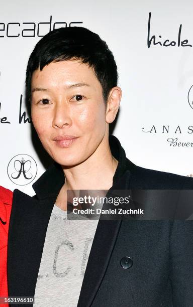 Jenny Shimizu attends the "Dukes Of Melrose" Premiere at 583 Park Avenue on March 5, 2013 in New York City.