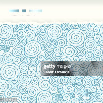 Abstract Swirls Horizontal Torn Seamless Pattern Background High-Res ...