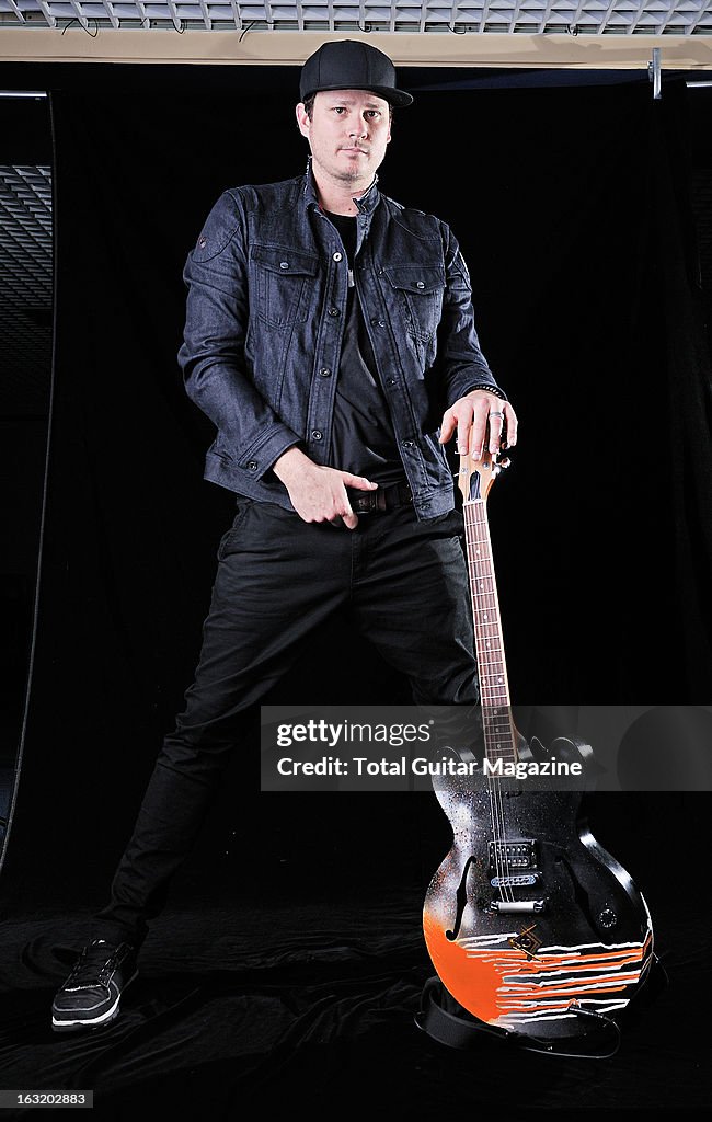 Tom DeLonge Portrait And Interview Shoot