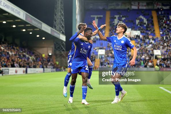 Tranmere Rovers v Leicester City - Carabao Cup Second Round Tranmere Rovers v Leicester City - Carabao Cup Second Round
