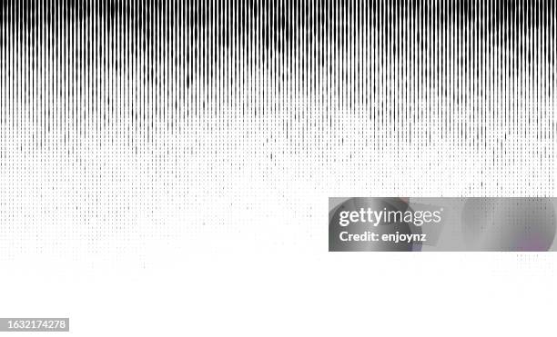seamless black lines gradient pattern - silk screen stock illustrations