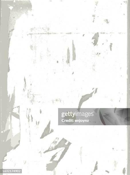 illustrations, cliparts, dessins animés et icônes de vecteur d’arrière-plan d’affiche urbaine texturée grunge blanc - peinture écaillée