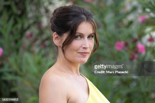 Actress and President of the Jury Laetitia Casta attends the 16th Angouleme French Speaking Film Festival Jury photocall during Day One of the 16th...