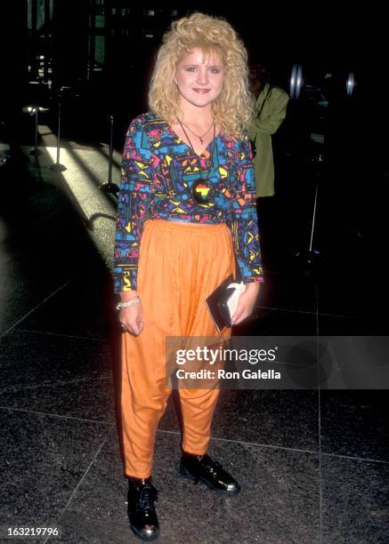 Actress Tina Yothers attends the "Do the Right Thing" West Hollywood Premiere on June 25, 1989 at DGA Theatre in West Hollywood, California.