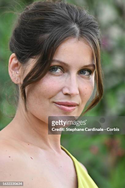 Laetitia Casta poses during Day One of the 16th Angouleme French-Speaking Film Festival on August 22, 2023 in Angouleme, France.