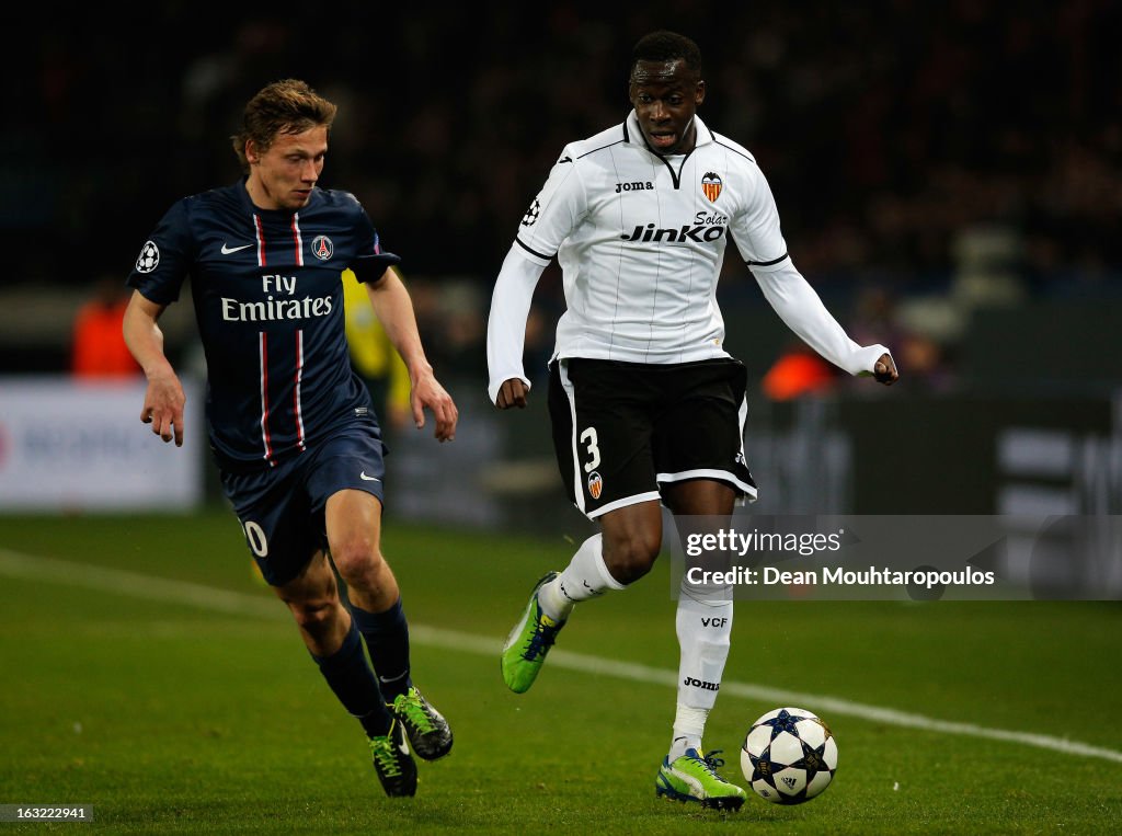 Paris St Germain v Valencia - UEFA Champions League Round of 16
