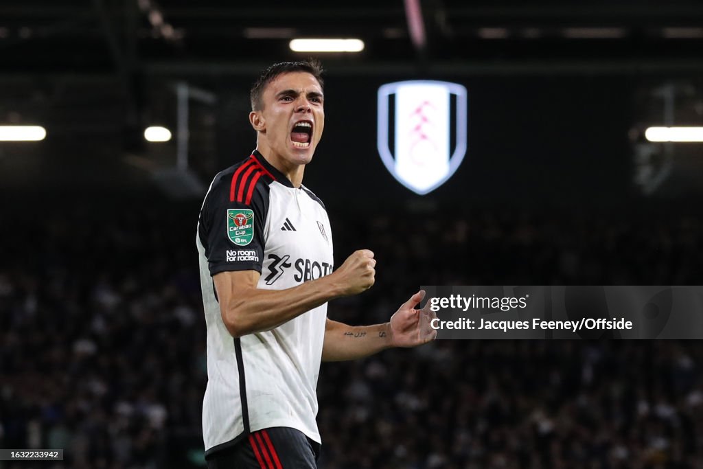 Fulham v Tottenham Hotspur - Carabao Cup Second Round