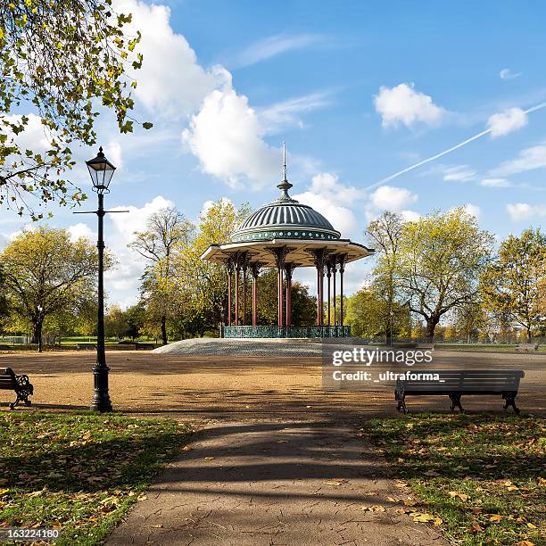 bandstand - clapham stock pictures, royalty-free photos & images