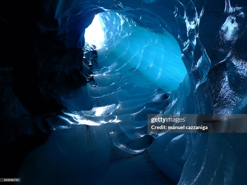 Ice cave in Iceland