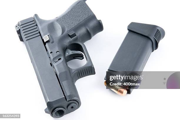 large caliber handgun - projectile stock pictures, royalty-free photos & images