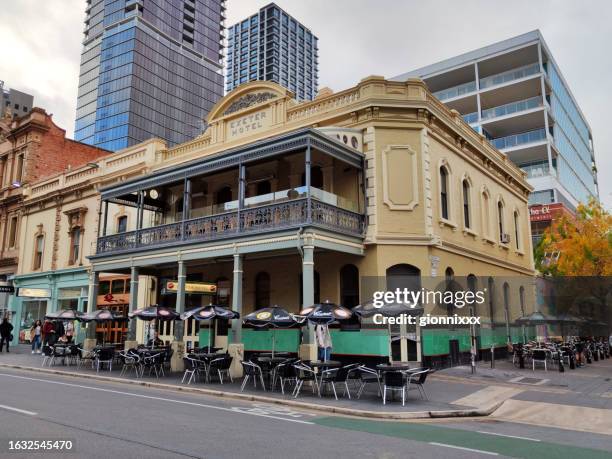 exeter hotel, adelaide, südaustralien - südaustralien stock-fotos und bilder