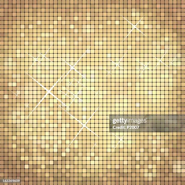 gold glittered background - mirror background stock illustrations