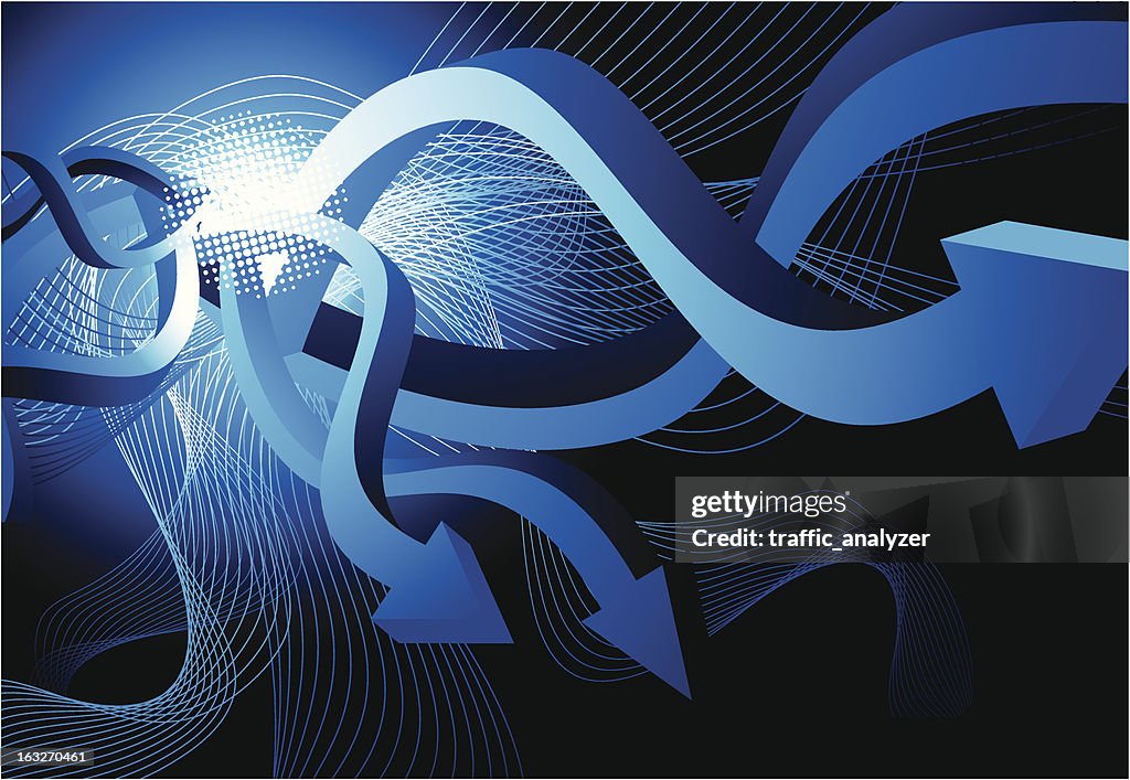 Abstract Arrows Background High-Res Vector Graphic - Getty Images