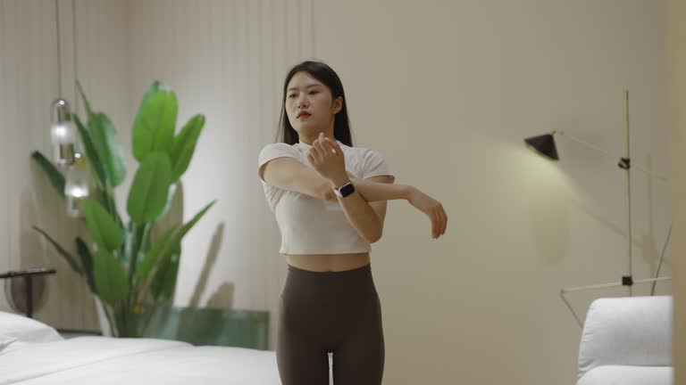 Hamstring Clothes Hamstring Stretch Indoors Videos and HD Footage - Getty Images