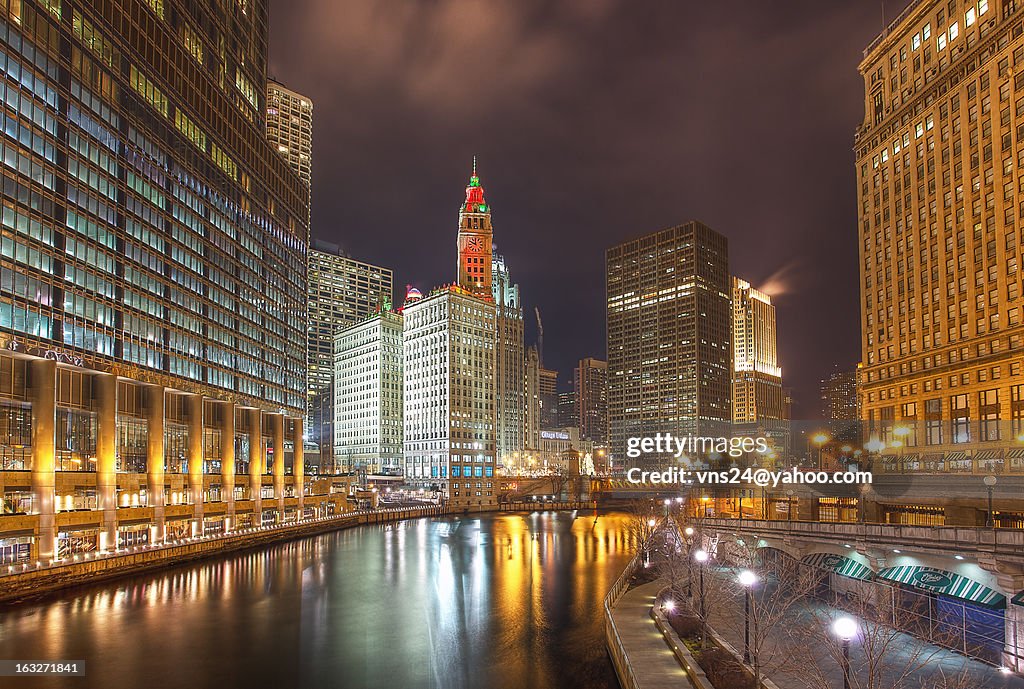 Chicago - Holidays night Light