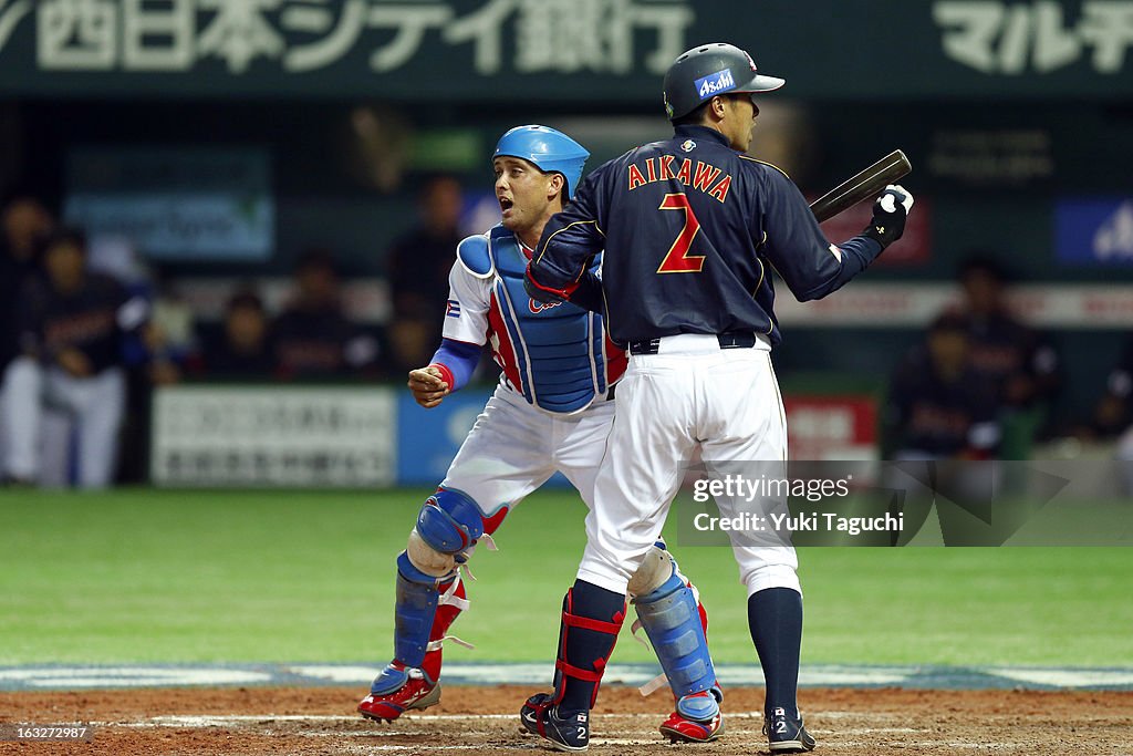2013 World Baseball Classic - Pool A - Game 6: Team Japan v. Team Cuba