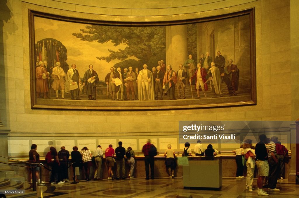 Mural-The Constitution National Archives