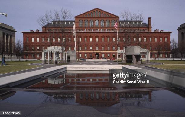 Exterior view of the National Building Museum on January 27, 1996 in Washington, DC. 2
