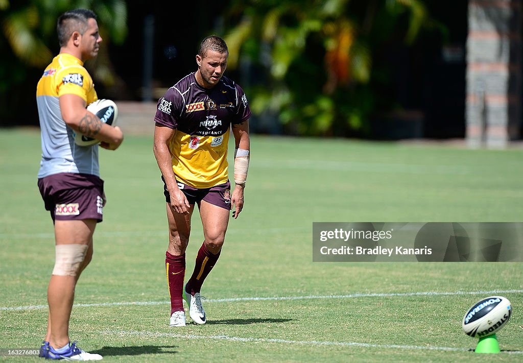 Brisbane Broncos Training Session