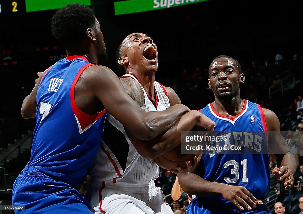 Philadelphia 76ers v Atlanta Hawks