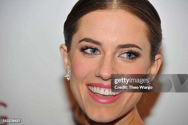 Allison Williams attends the "Girl Rising" premiere at The Paris Theatre on March 6, 2013 in New York City.