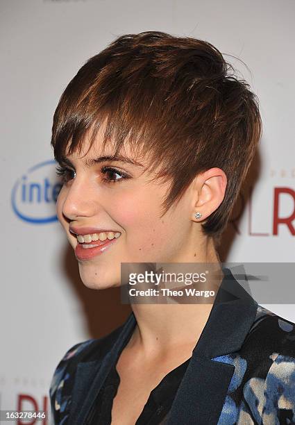 Sami Gayle attends the "Girl Rising" premiere at The Paris Theatre on March 6, 2013 in New York City.