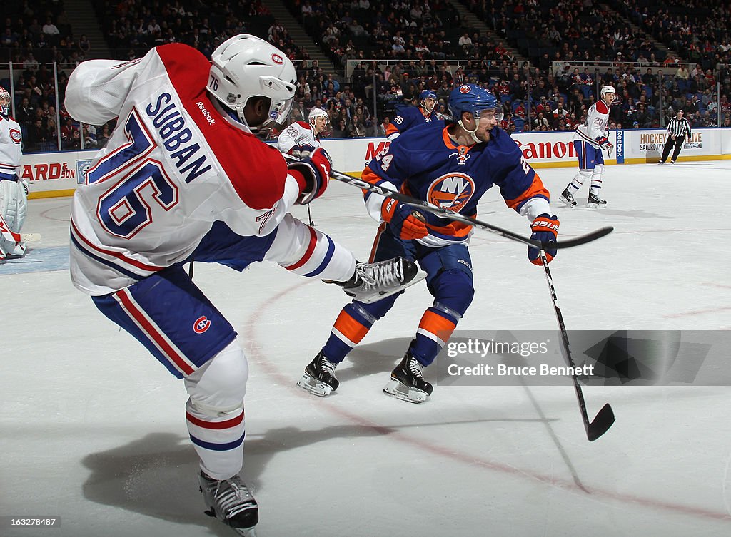 Montreal Canadiens v New York Islanders