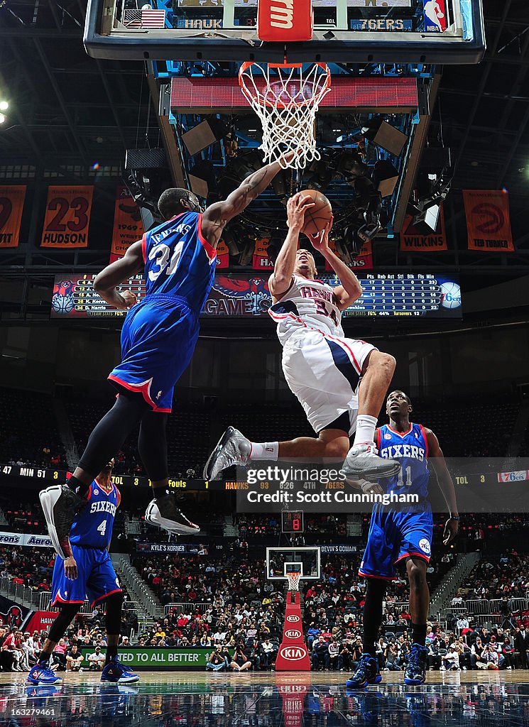 Philadelphia 76ers v Atlanta Hawks