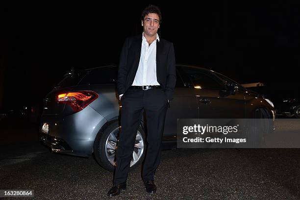 Adriano Giannini attends the charity auctioning of the first "Citroen DS3 Cabrio L'Uomo Vogue" hosted by L'Uomo Vogue and Citroen at the Permanent...