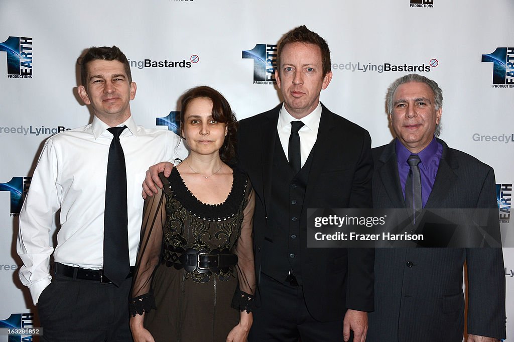 Screening Of "Greedy Lying Bastards" - Arrivals