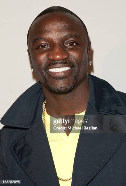 Akon attends 7th Annual "Stars & Strikes" Celebrity Bowling And Poker Tournament Benefiting A Place Called Home at PINZ Bowling & Entertainment...