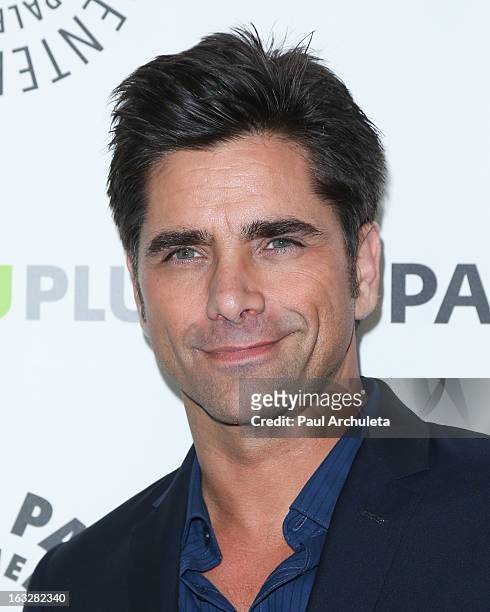 Actor John Stamos attends the 30th annual PaleyFest featuring the cast of "The New Normal" at Saban Theatre on March 6, 2013 in Beverly Hills,...
