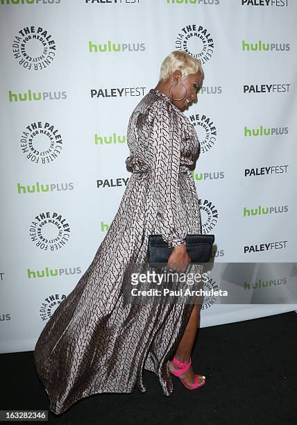 Actress NeNe Leakes attends the 30th annual PaleyFest featuring the cast of "The New Normal" at Saban Theatre on March 6, 2013 in Beverly Hills,...
