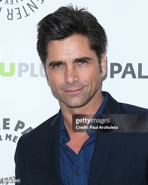 Actor John Stamos attends the 30th annual PaleyFest featuring the cast of "The New Normal" at Saban Theatre on March 6, 2013 in Beverly Hills,...