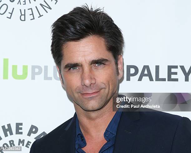 Actor John Stamos attends the 30th annual PaleyFest featuring the cast of "The New Normal" at Saban Theatre on March 6, 2013 in Beverly Hills,...