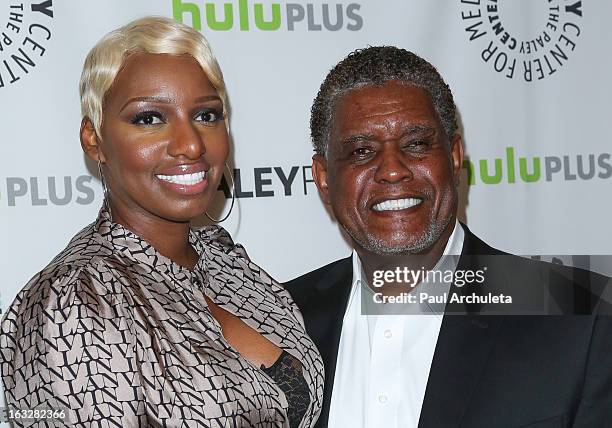 Actress NeNe Leakes and her husband Gregg Leakes attend the 30th annual PaleyFest featuring the cast of "The New Normal" at Saban Theatre on March 6,...