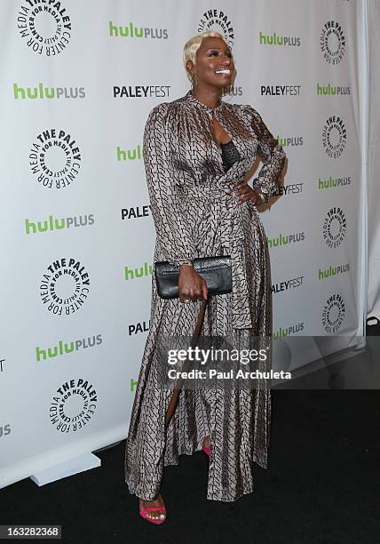 Actress NeNe Leakes attends the 30th annual PaleyFest featuring the cast of "The New Normal" at Saban Theatre on March 6, 2013 in Beverly Hills,...