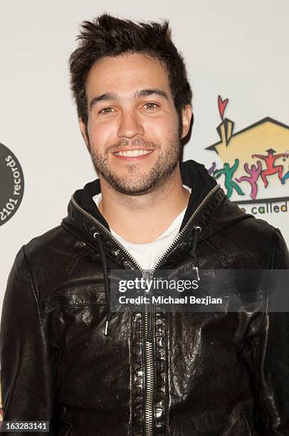 Pete Wentz attends the 7th Annual "Stars and Strikes" Celebrity Bowling And Poker Tournament Benefiting A Place Called Home at PINZ Bowling &...