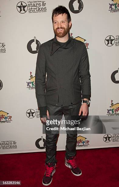 Mayer Hawthorne attends the 7th Annual "Stars and Strikes" Celebrity Bowling And Poker Tournament Benefiting A Place Called Home at PINZ Bowling &...