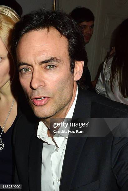 Anthony Delon attends the Jitrois - Front Row - PFW F/W 2013 at Hotel Saint James & Albany on March 6, 2013 in Paris, France.