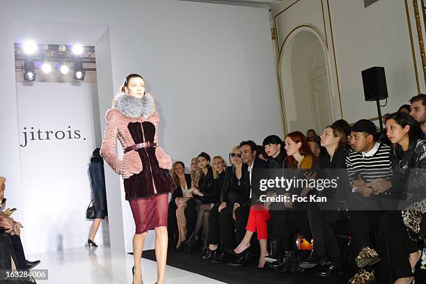 General view of atmosphere during the Jitrois - Front Row - PFW F/W 2013 at Hotel Saint James & Albany on March 6, 2013 in Paris, France.