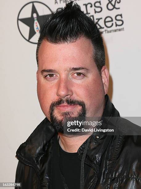 Music producer Dave Aude attends the 7th Annual "Stars & Strikes" Celebrity Bowling and Poker Tournament benefiting A Place Called Home at PINZ...